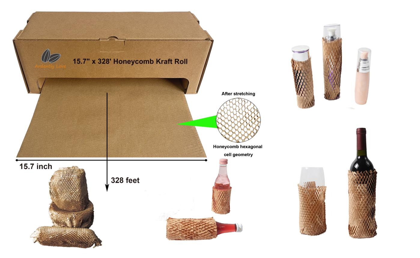 China Honeycomb Packing Paper in Self-Dispensed Box Manufacturer
